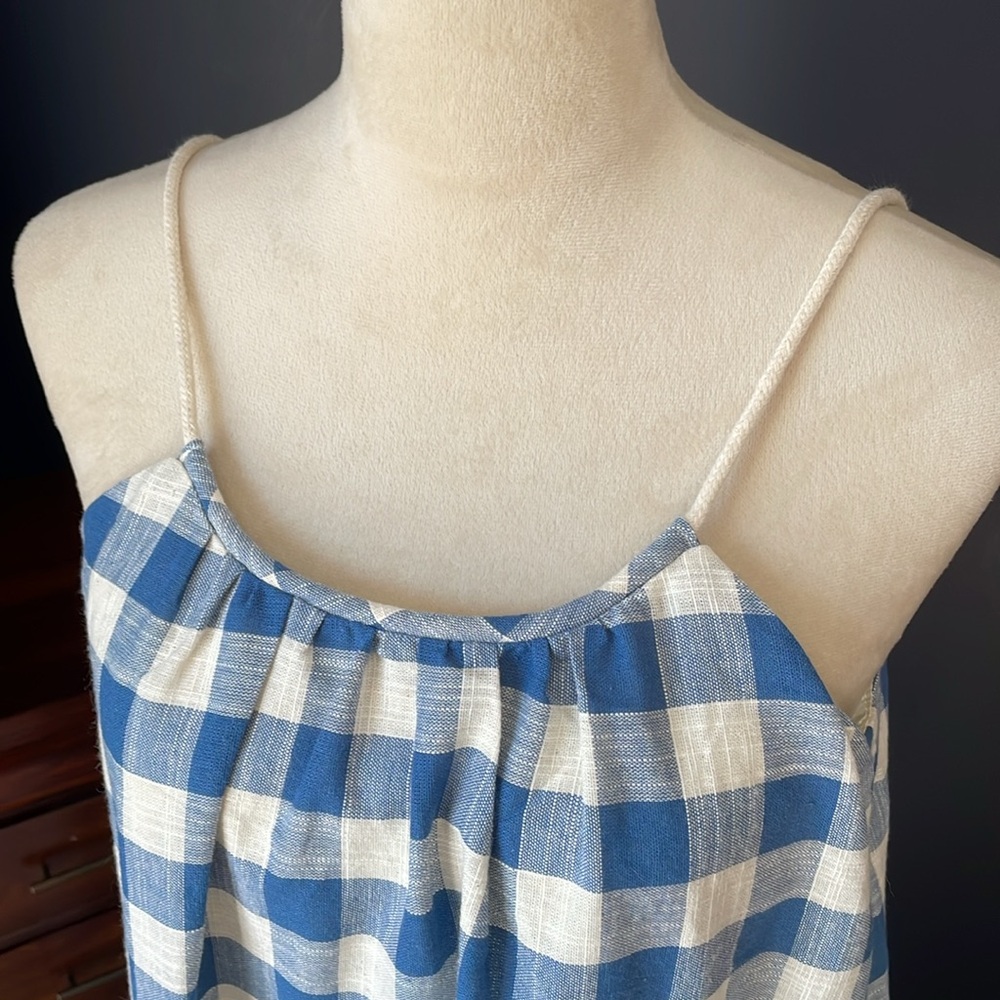 NWT Comme Toi Check Shift Style Dress Size Small - Picture 3 of 10